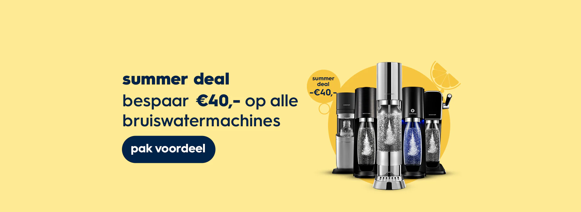 Maak van kraanwater sprankelend plezier