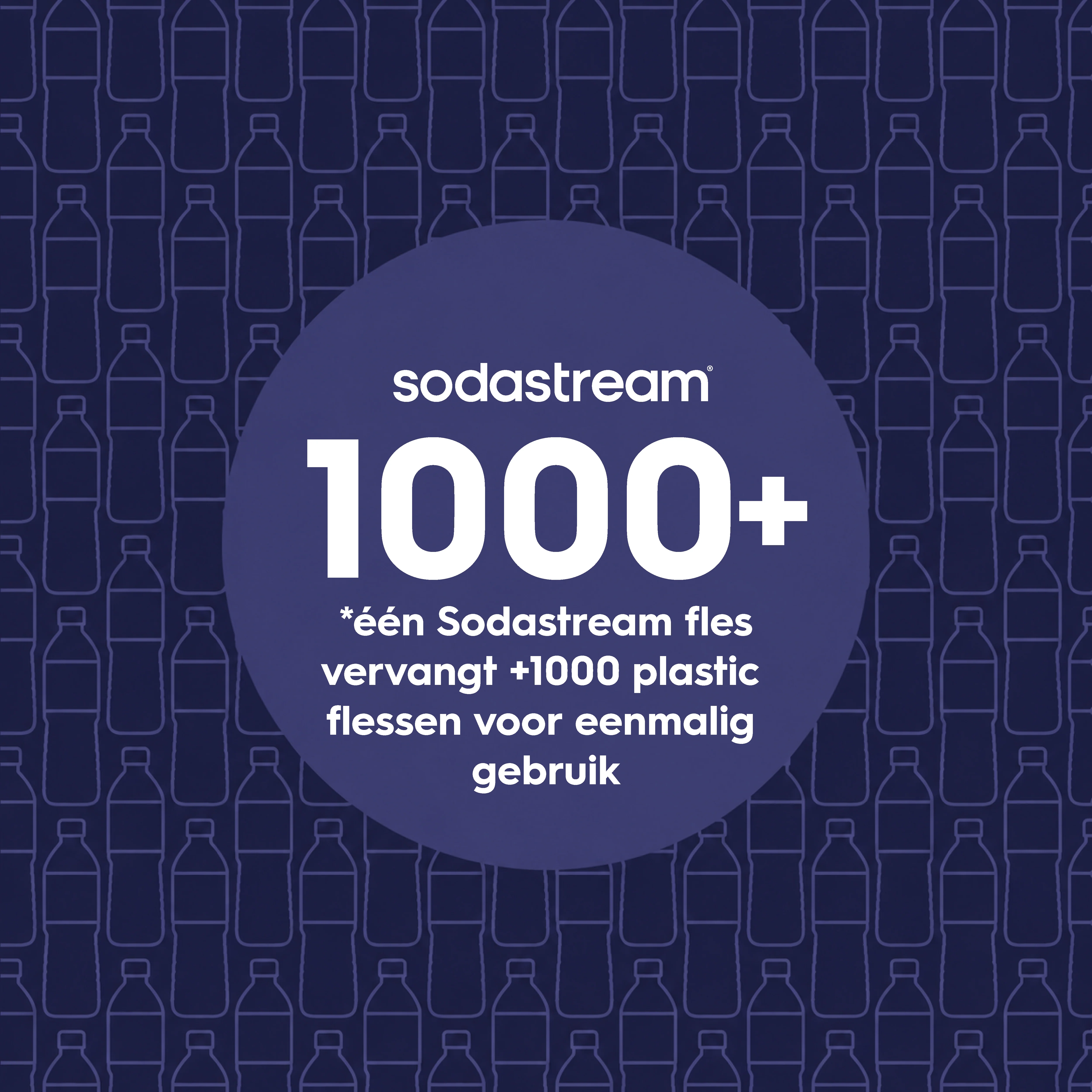 0.9L Sodastream fizz & go™ roestvrijstalen bruiswaterfles zwart - Image 5
